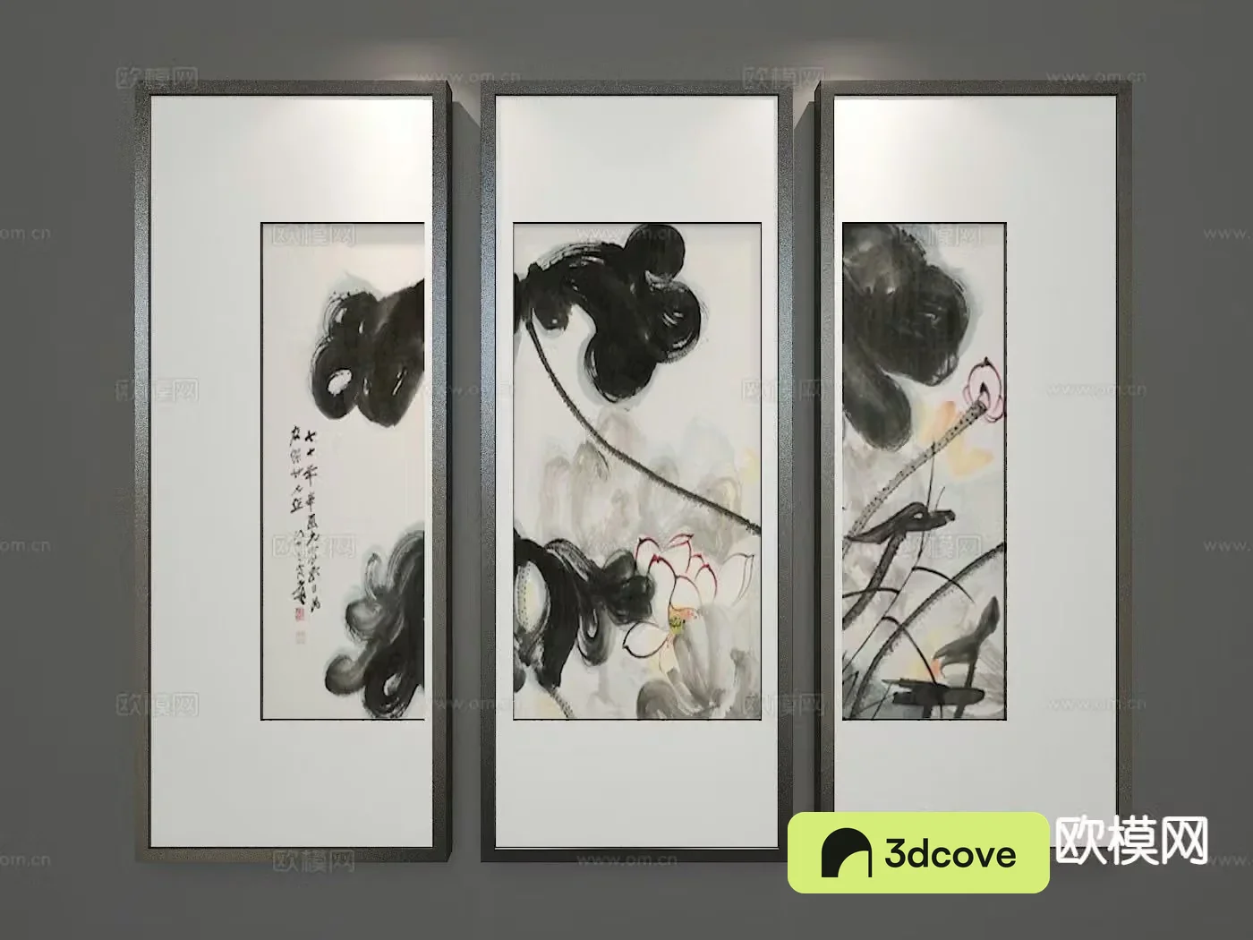New Chinese style decorative painting ink hanging painting