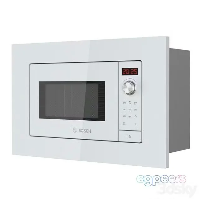 3ds Max Free – Microwave Bosch Serie 2