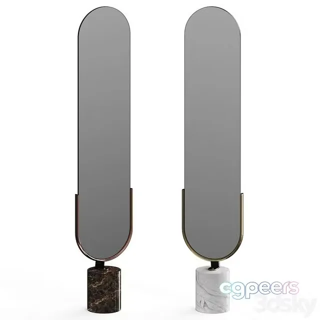 3ds Max Free – Luigi Volpi Tilde Floor Mirror