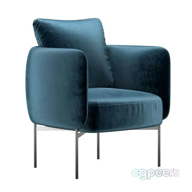 3ds Max Free – Bonnet club chair