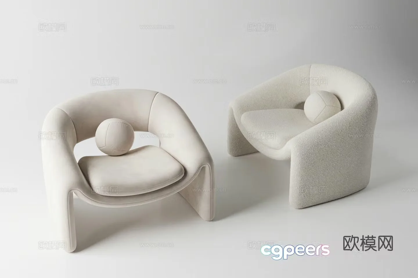 Chair Leisure Chair 3d Model