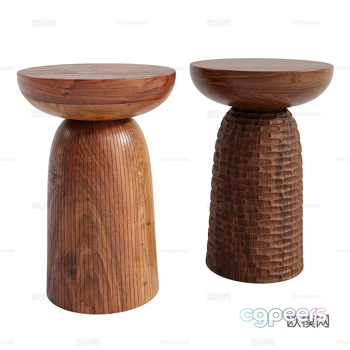 3D model of side angle angle