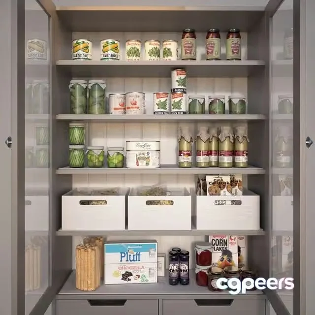 3ds Max Free – Kitchen stuff_01