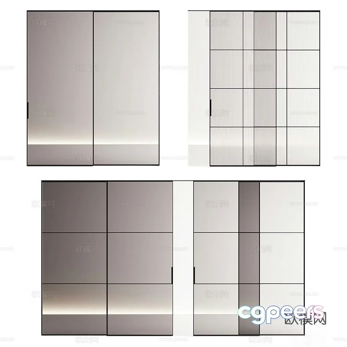 Casement window 3D model