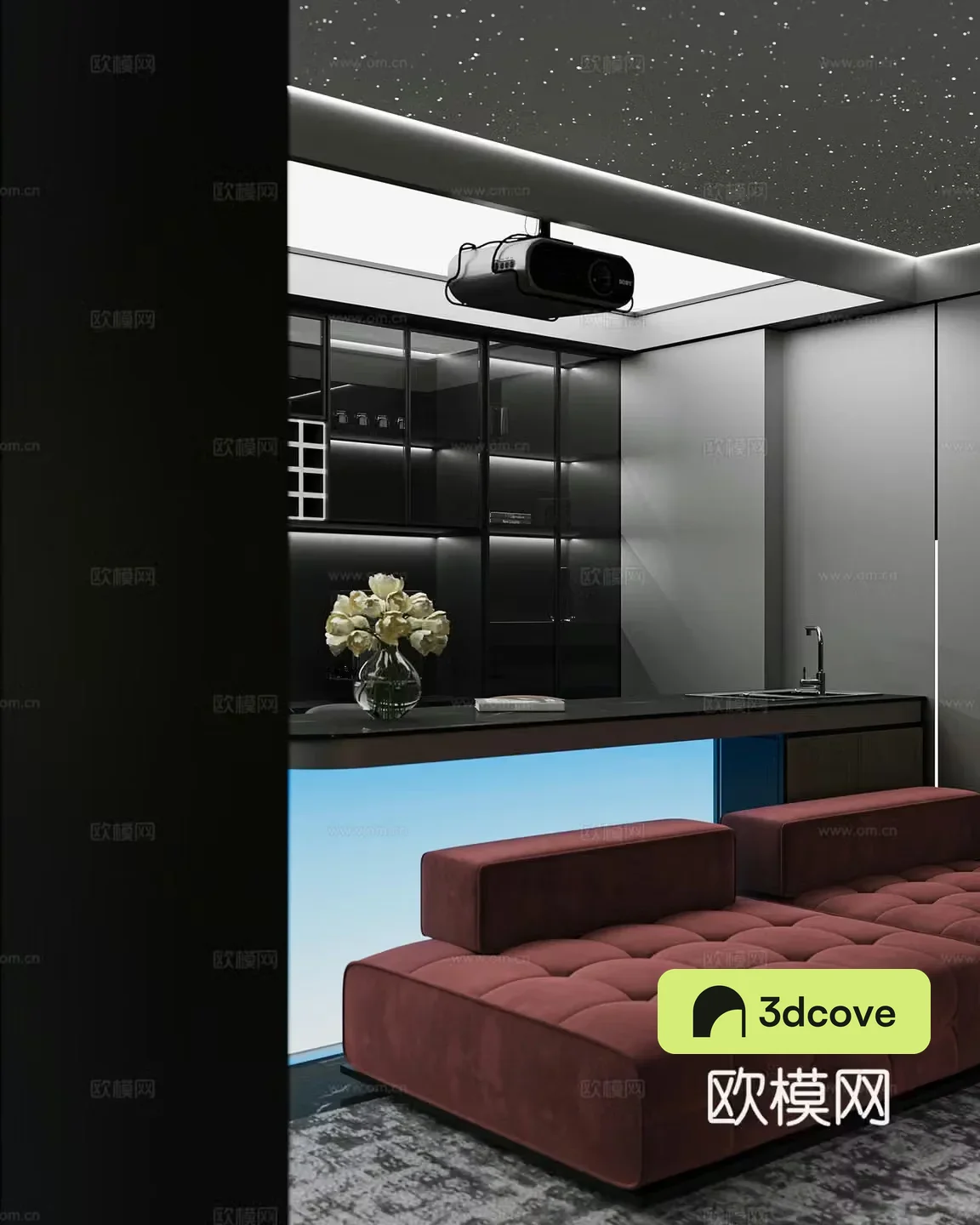 Modern KTV box