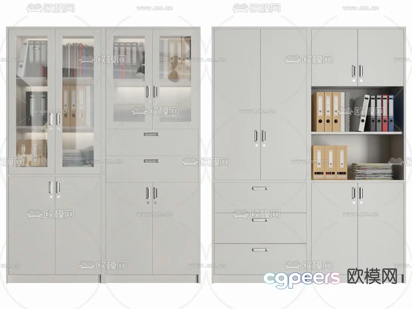 File cabinet information cabinet filing cabinet 3d model