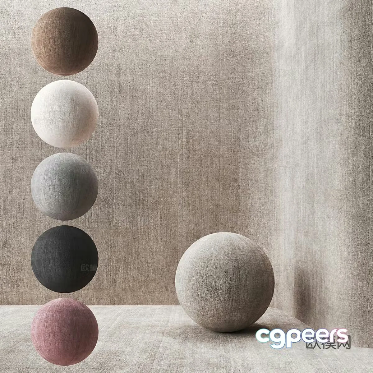 Modern seamless carpet 3d model