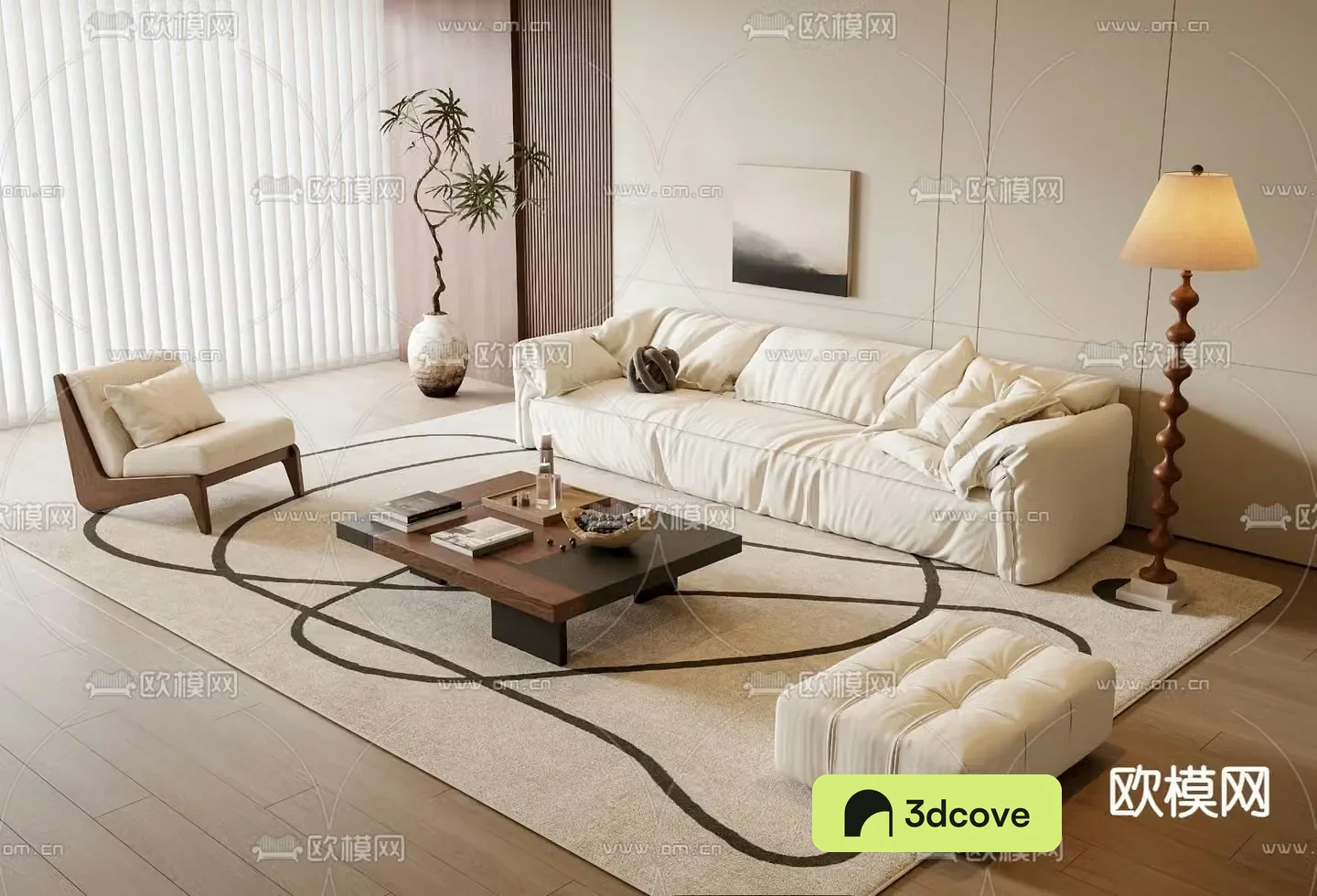 Medieval style modular sofa
