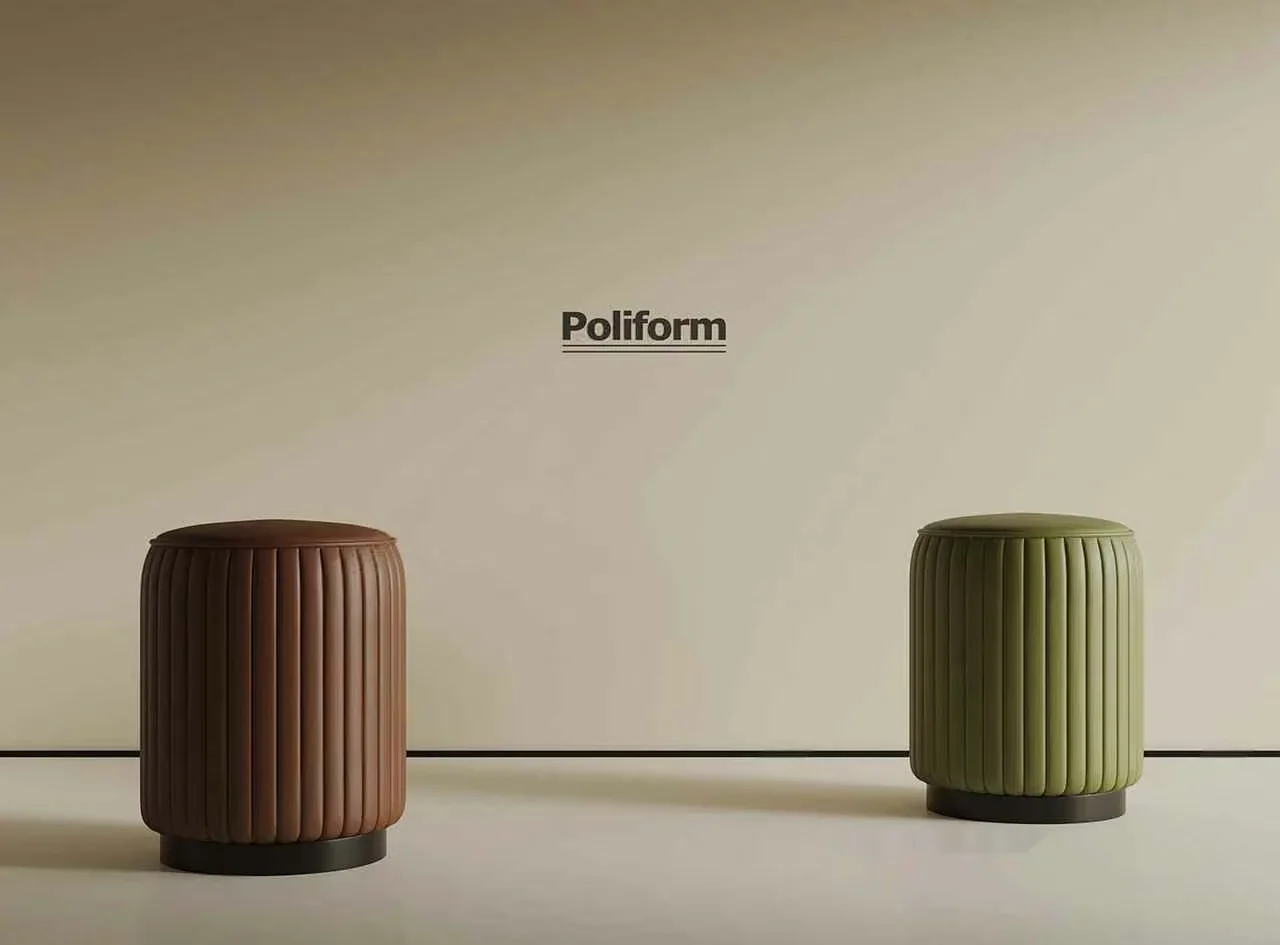 Two Ottomans 3D Model – 7444 – VRAY Render
