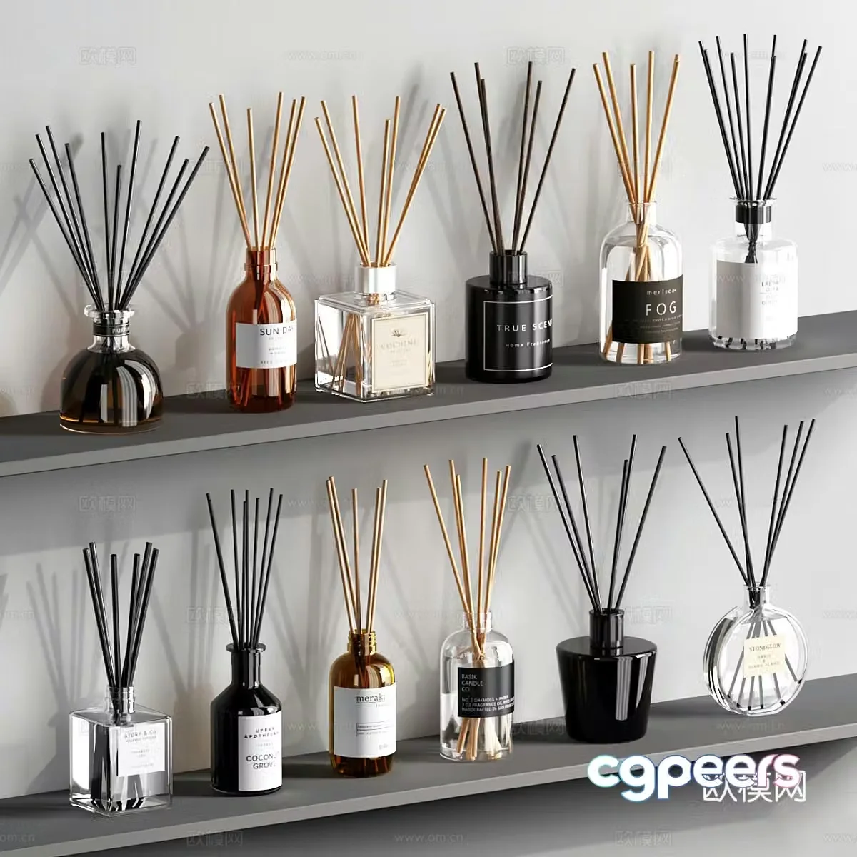 Aromatherapy 3d model