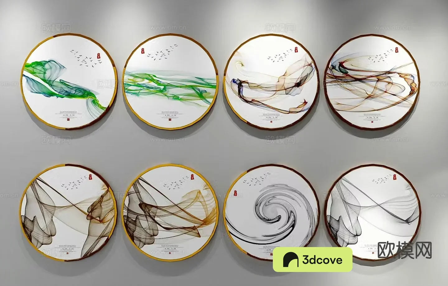 New Chinese style decorative painting landscape painting hanging painting
