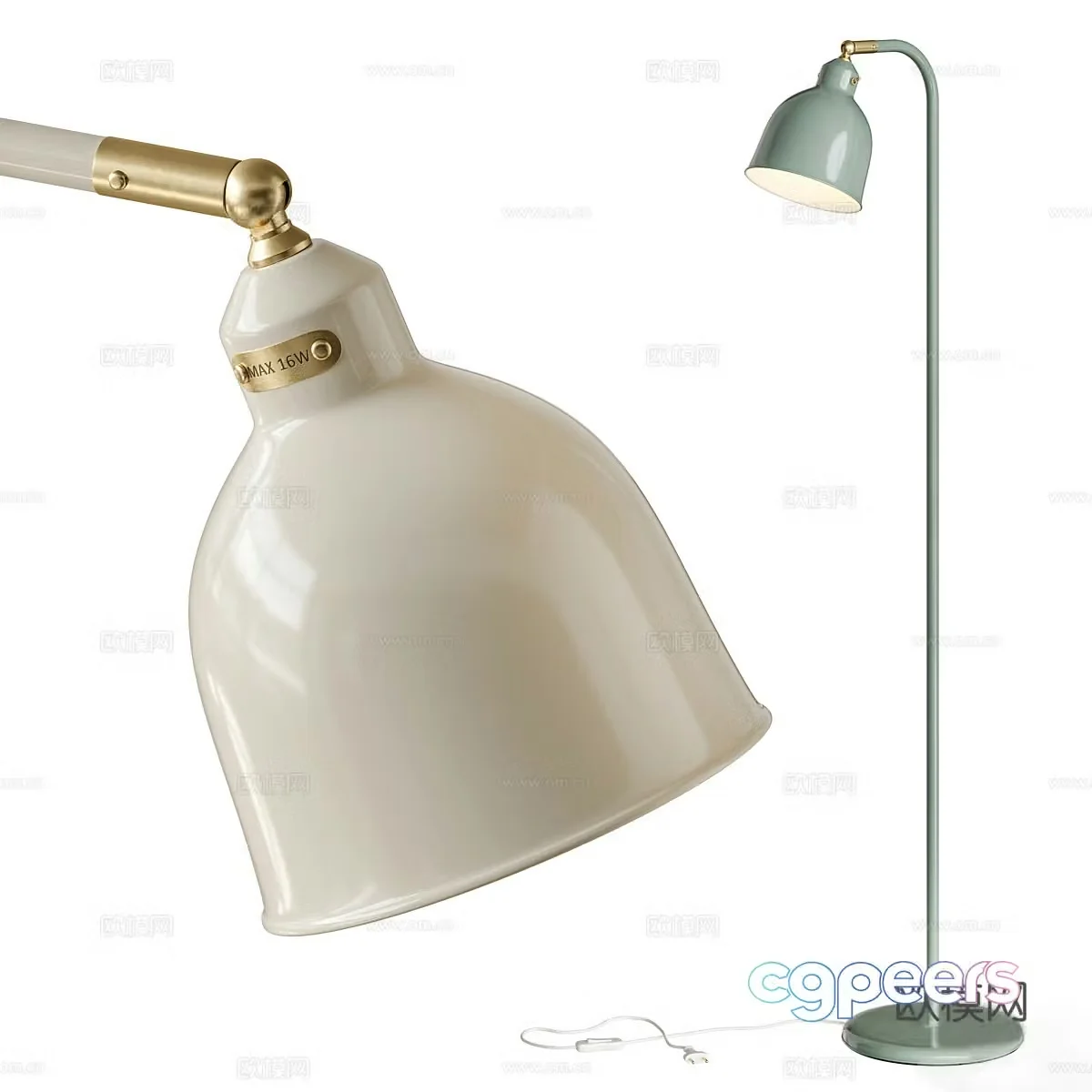 Floor lamp 3d model