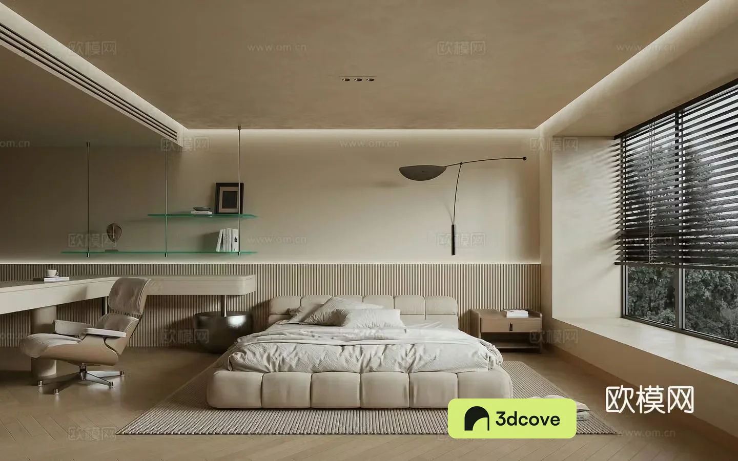 Modern bedroom