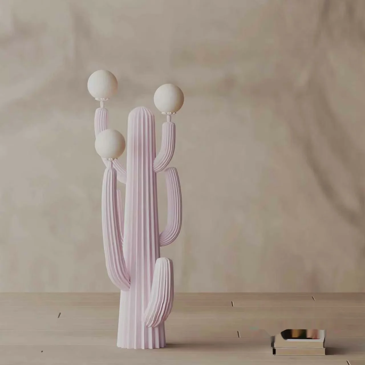 A Cactus Lamp 3D Model – 17088 – VRAY Render