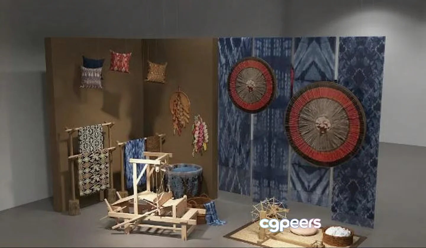 Cozy Craft Room 3D Model – 16654 – VRAY Render
