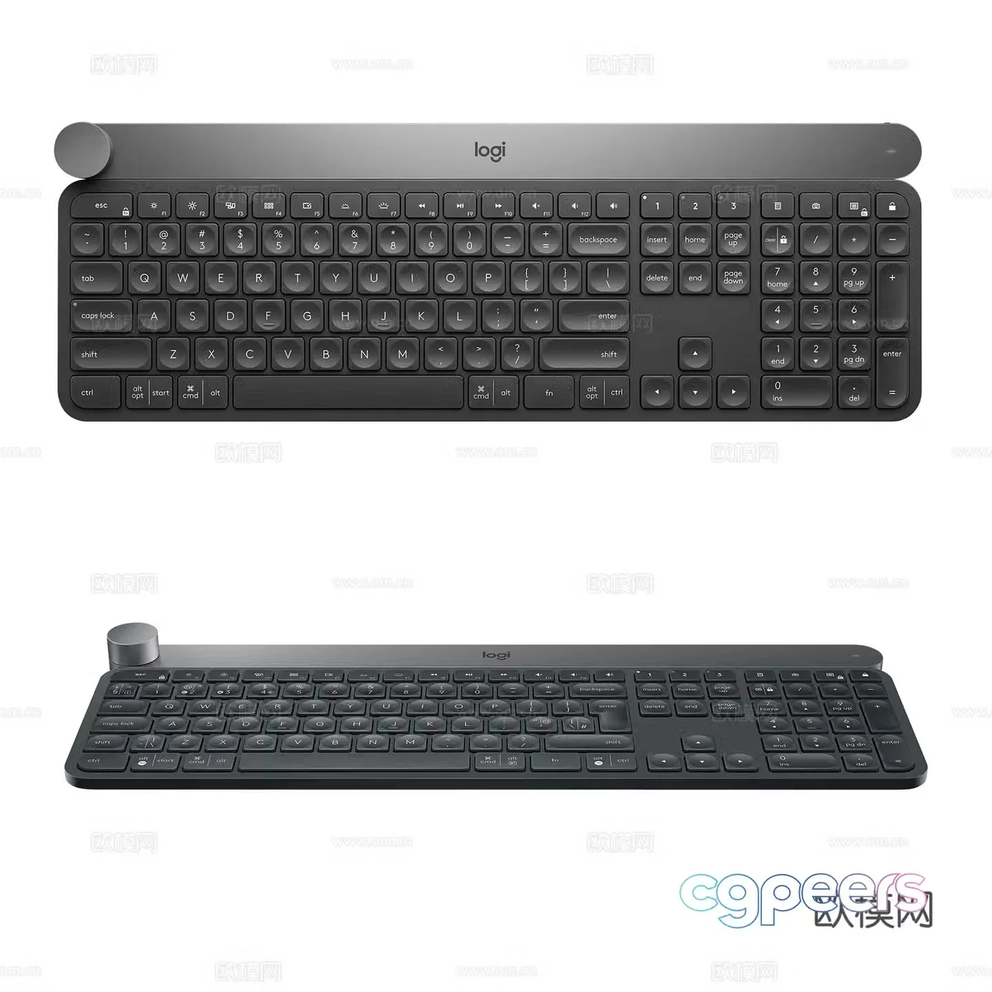 Logi keyboard 3d model
