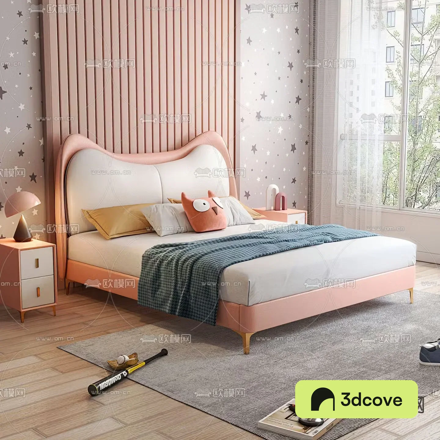 Cream style children’s bed child’s bed