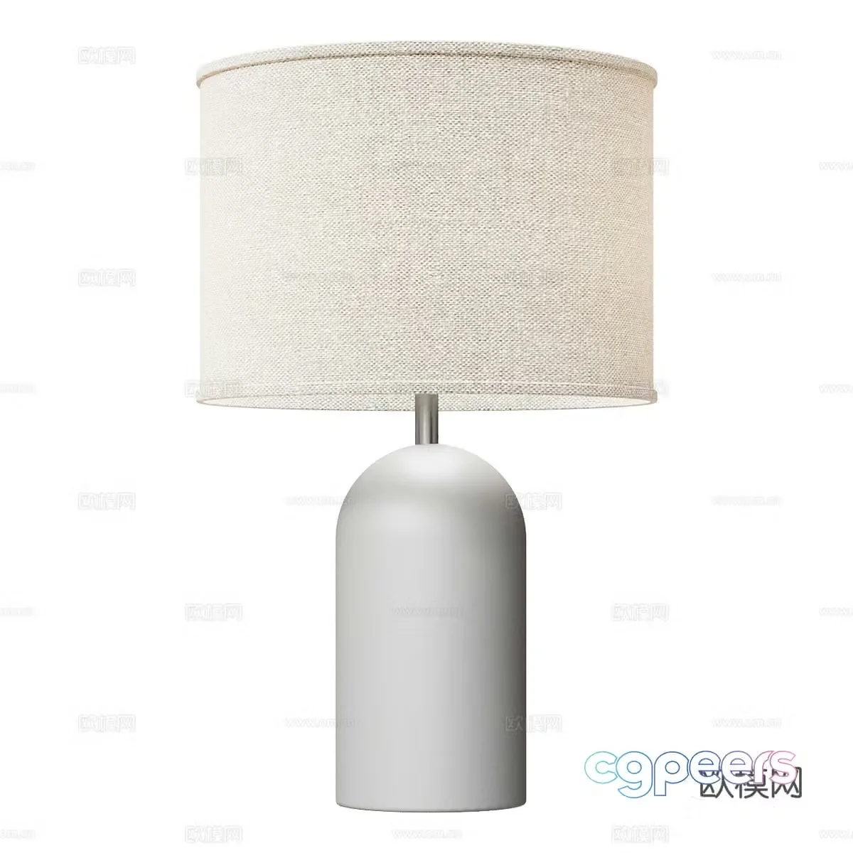 Modern desk lamp 3d model
