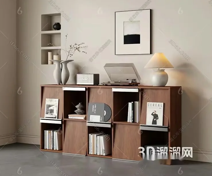 Modern Living Room 3D Model – 10765 – VRAY Render