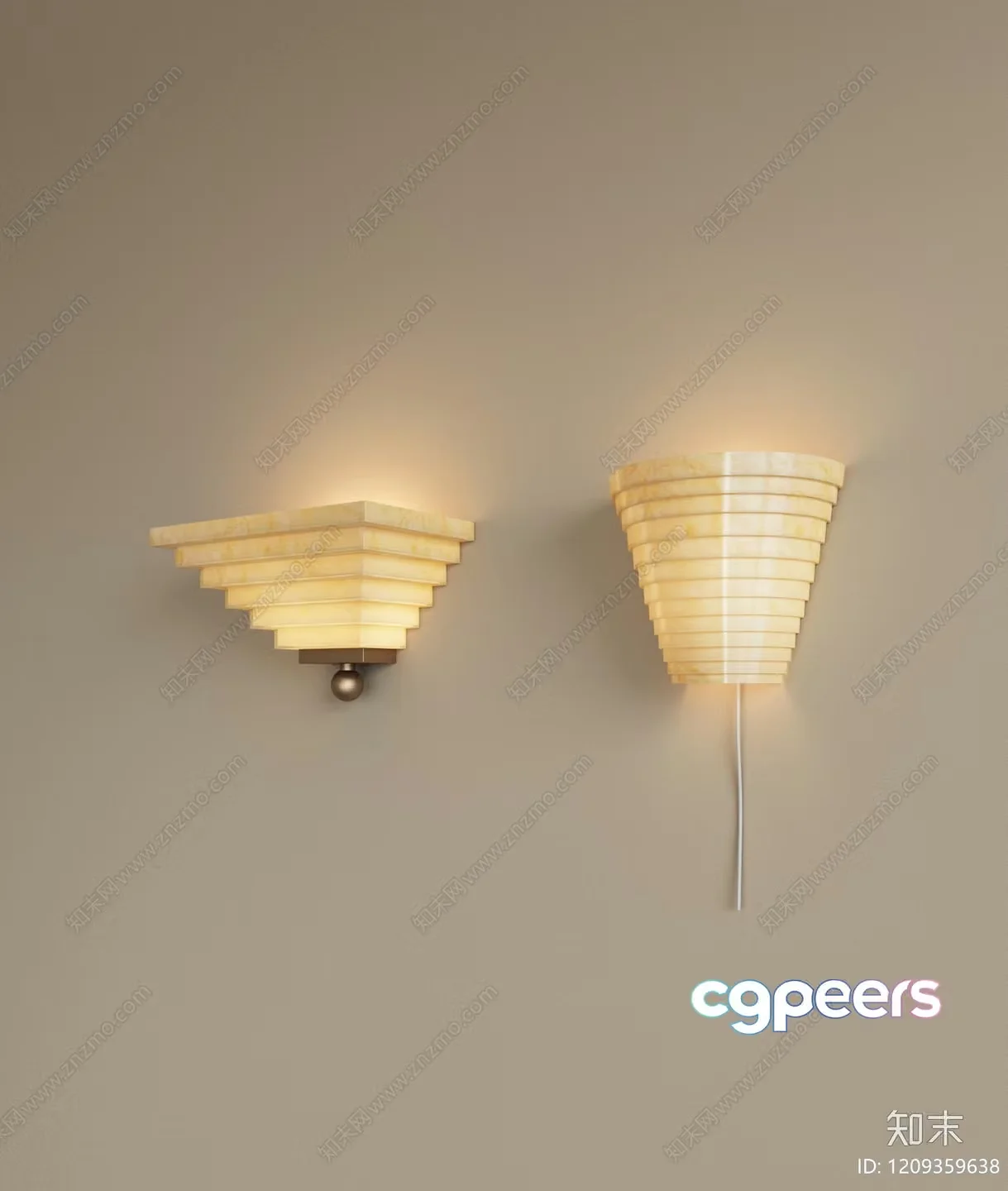 Light Fixtures 3D Model – 1099 – VRAY Render