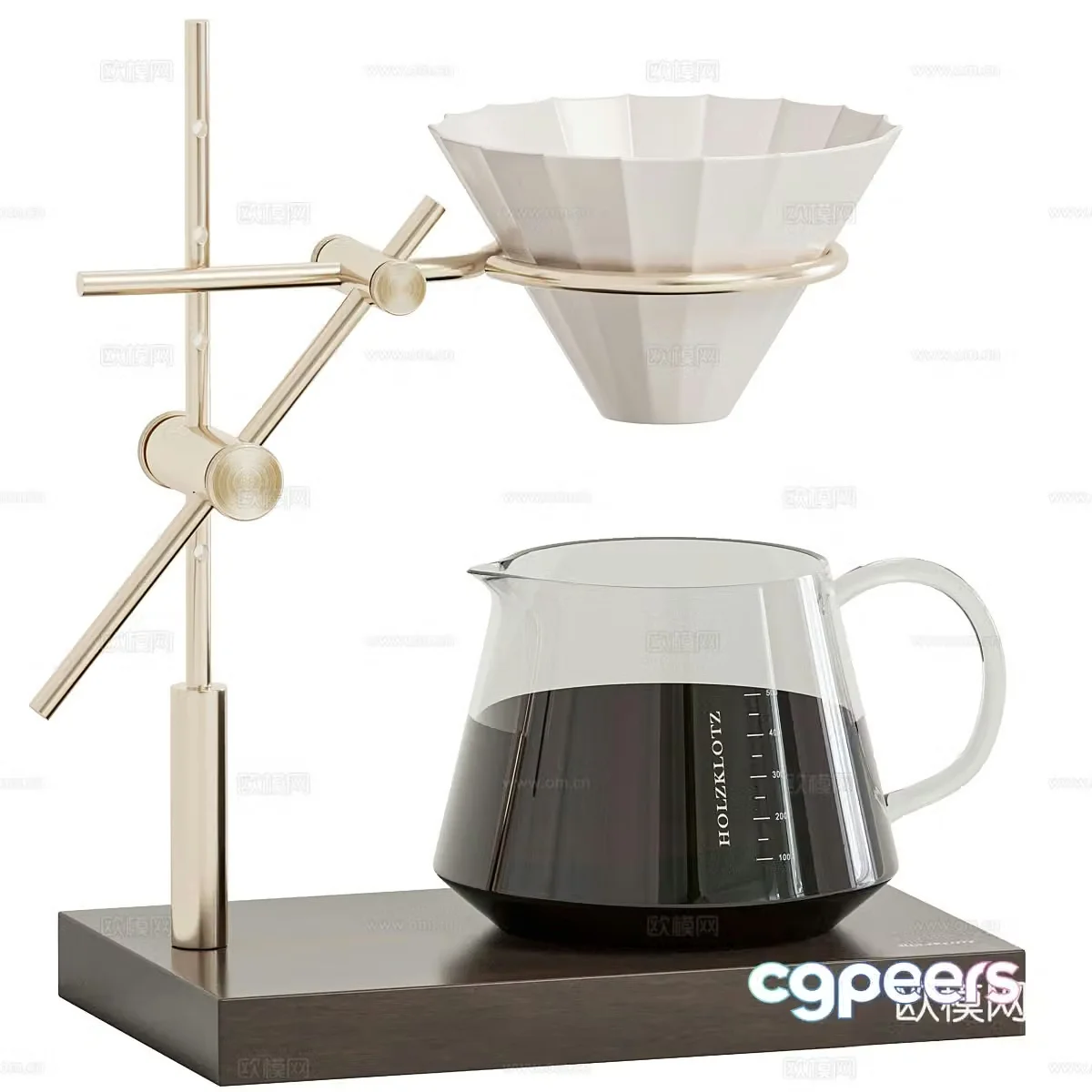 Modern coffee cup coffee maker coffee shop ornaments coffee shop ornaments coffee shop equipment dining table 3d model