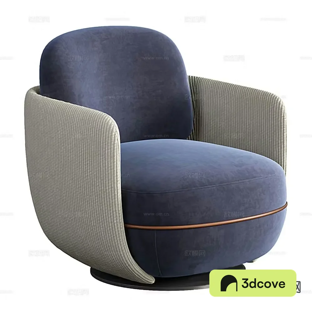 Modern single sofa leisure sofa