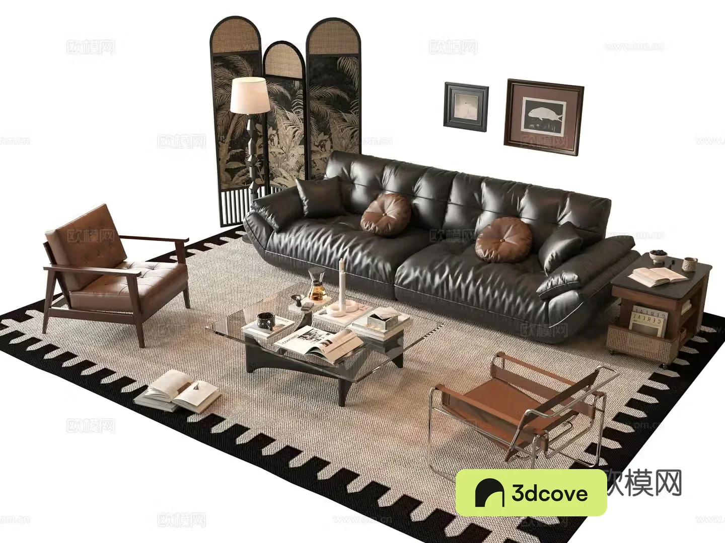 French sofa combination