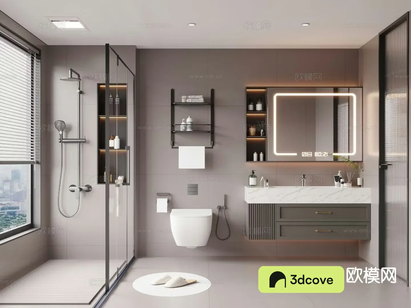 Modern bathroom