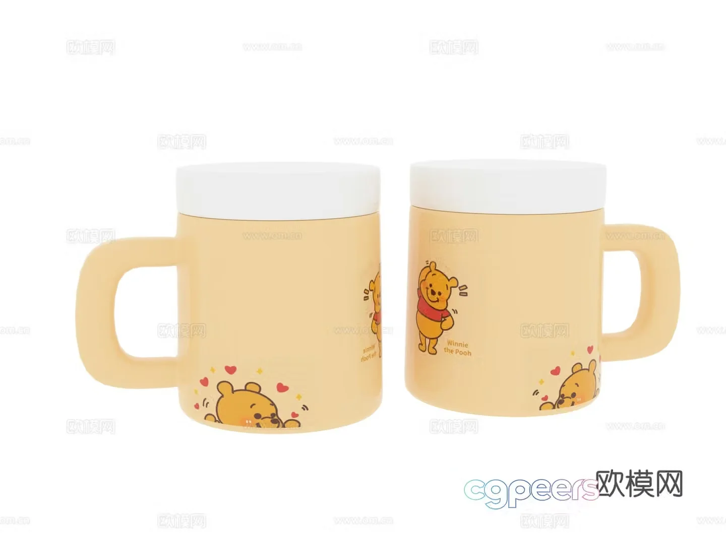 Daily necessities cup 3d model