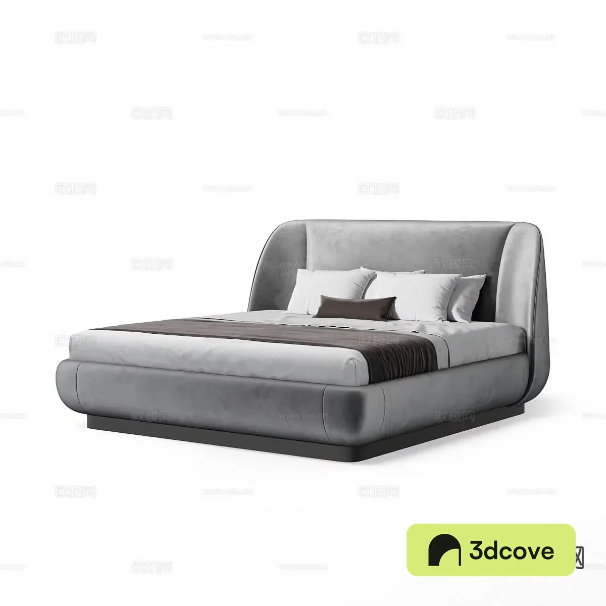 Modern double bed