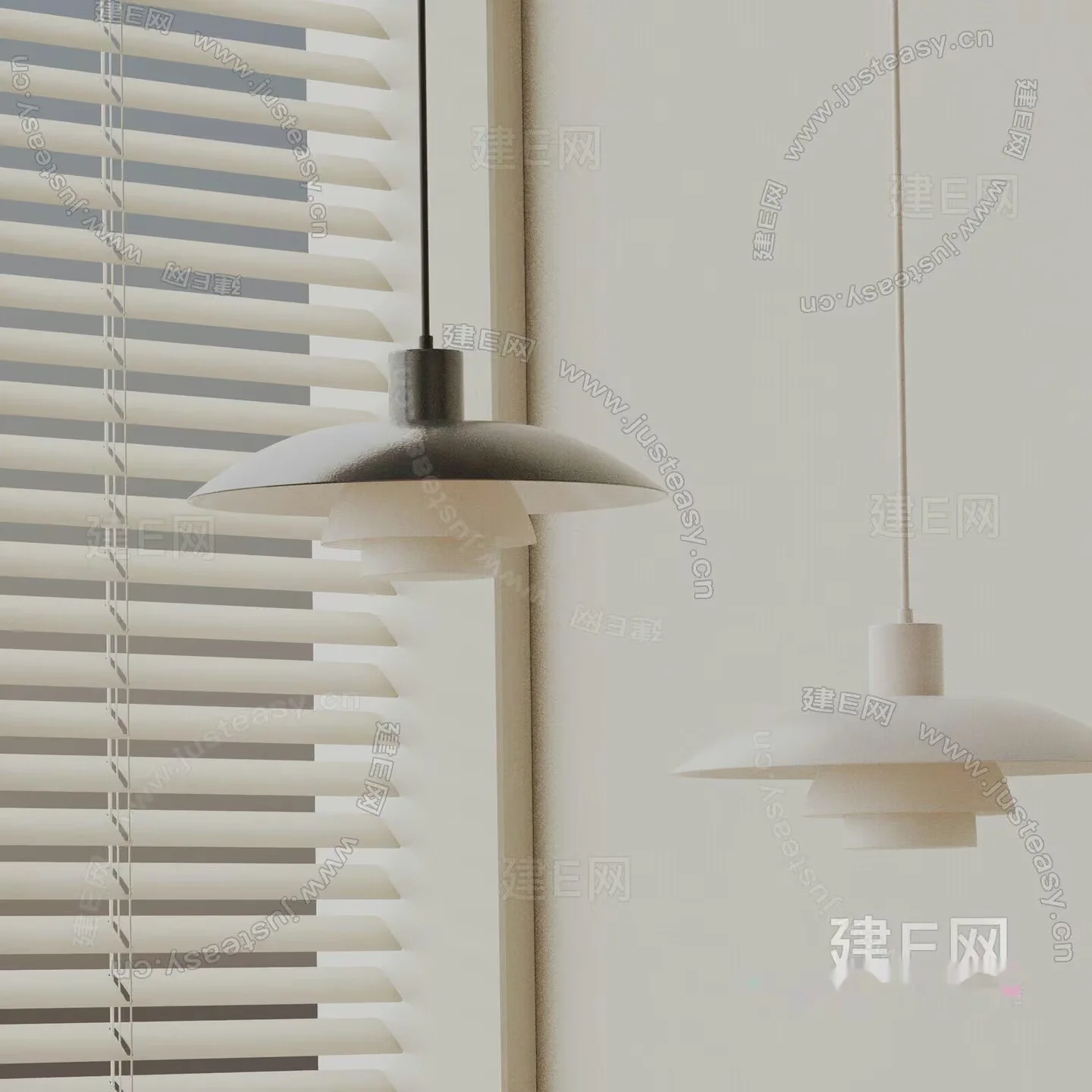 Modern Light Fixtures 3D Model – 14359 – VRAY Render
