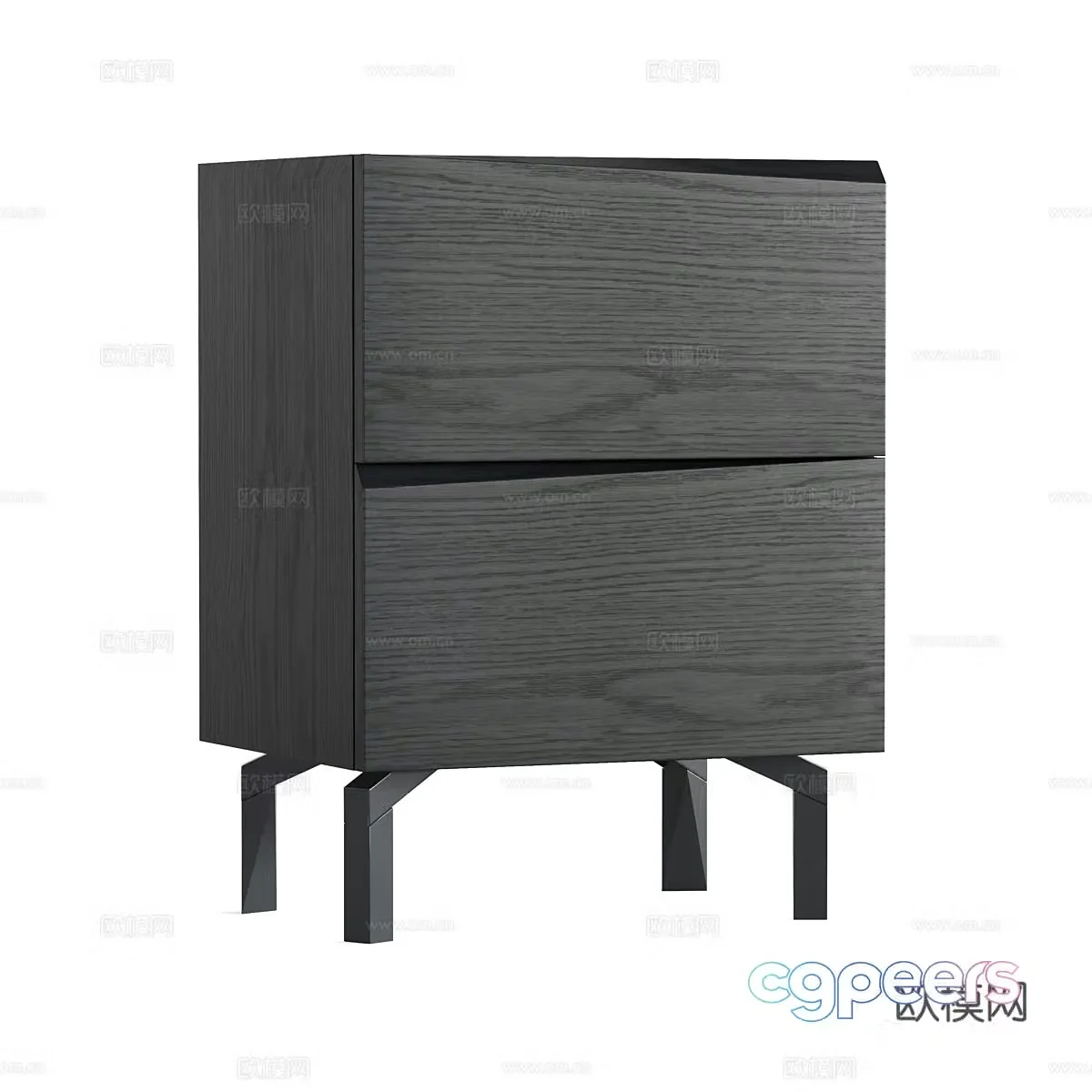 Bedside table 3d model