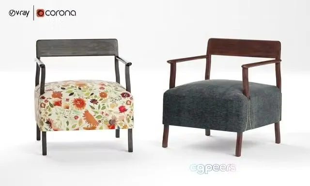 3ds Max Free – Berin Club Chair
