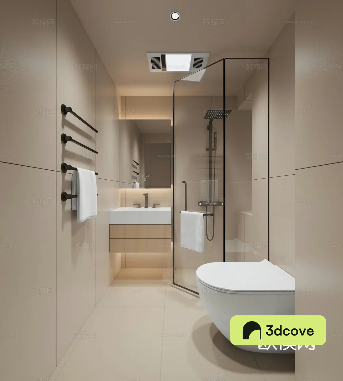 Modern bathroom