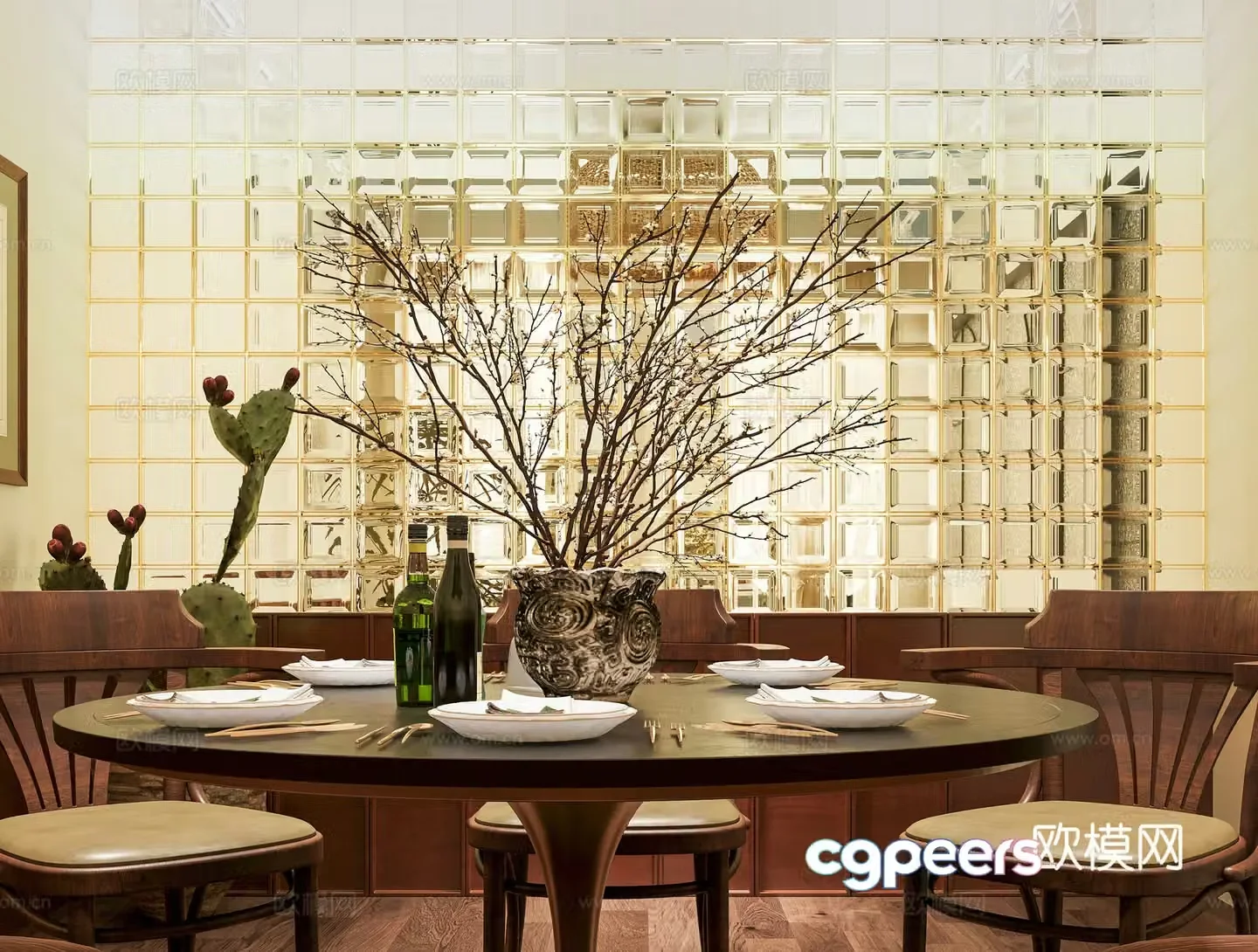 French Western Restaurant Private Room French Private Room Atmospheric Private Room Atmospheric Private Room Hotel Private Room 3D Model