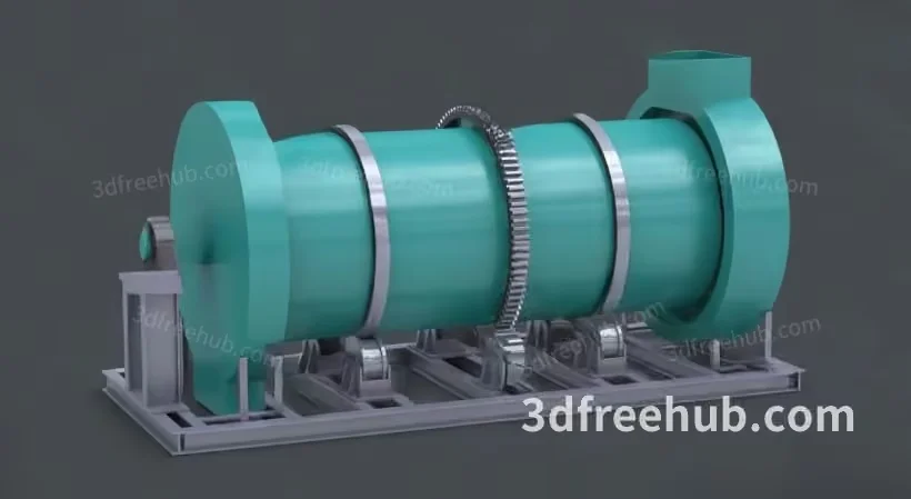 A 3D Model Of A Pipe System 3D Model – 19974 – VRAY Render