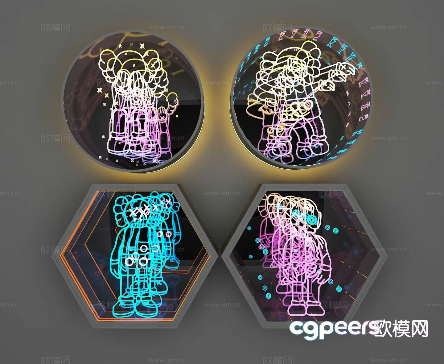 Mirror Abyss Mirror Thousand Layer Mirror 3d model