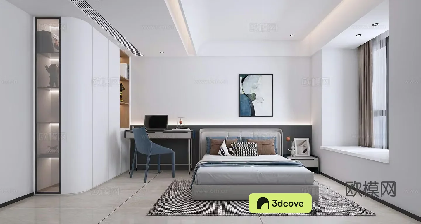 Modern bedroom boy’s room