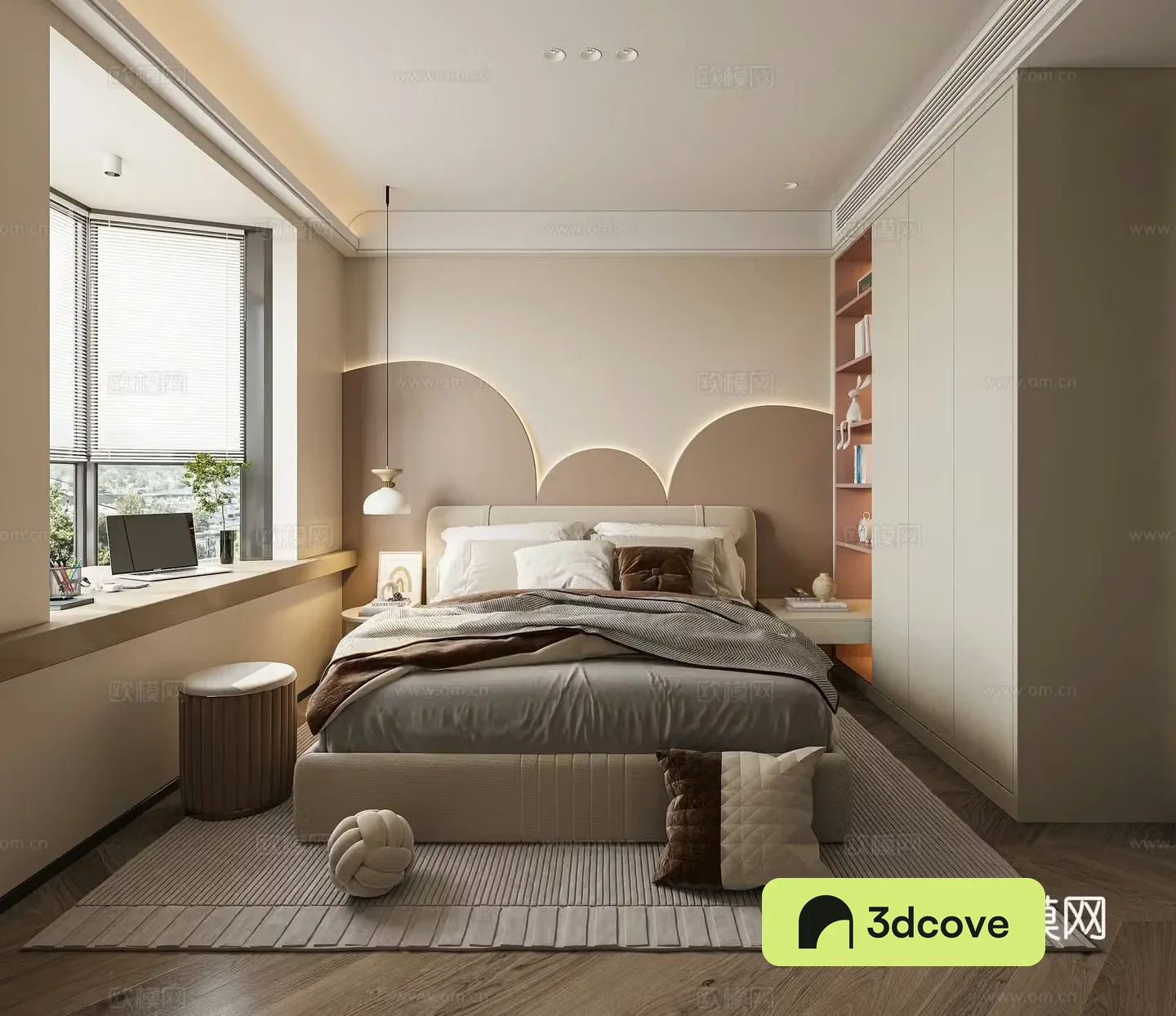 Creamy Bedroom