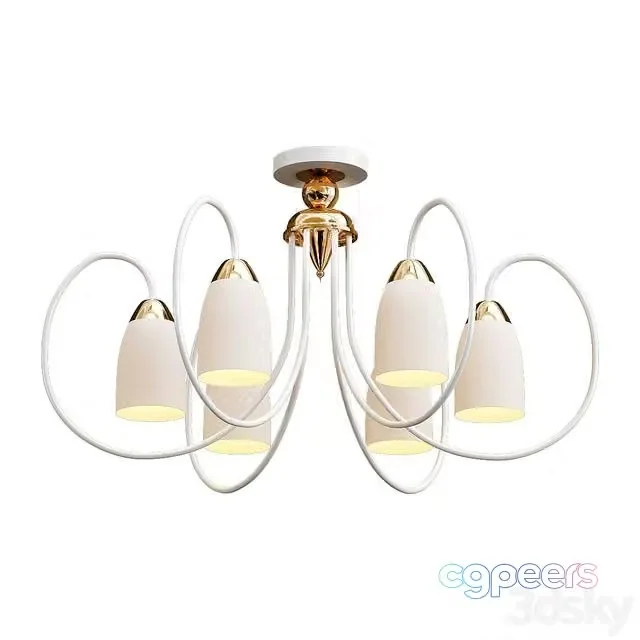 3ds Max Free – Chandelier ambrella vamsvet