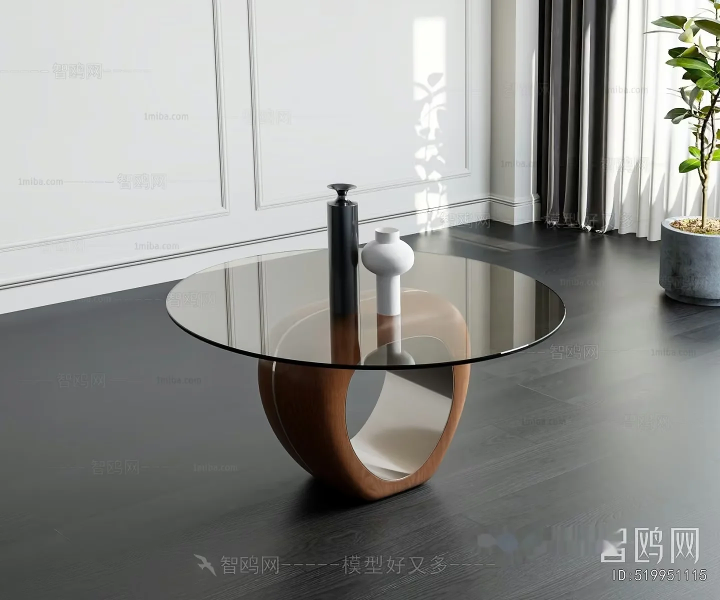 Modern Coffee Table 3D Model – 20205 – VRAY Render
