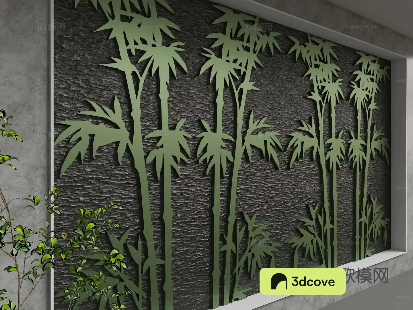 Modern background wall