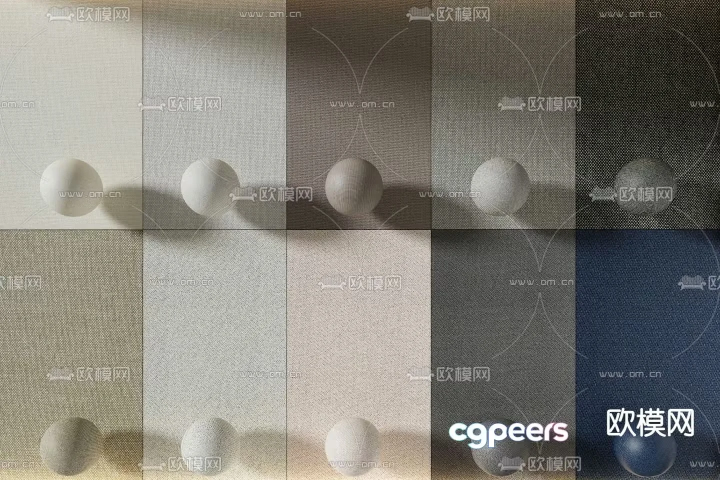 Fabric wainscot background wall wall decorative panel fabric wall covering 3D model