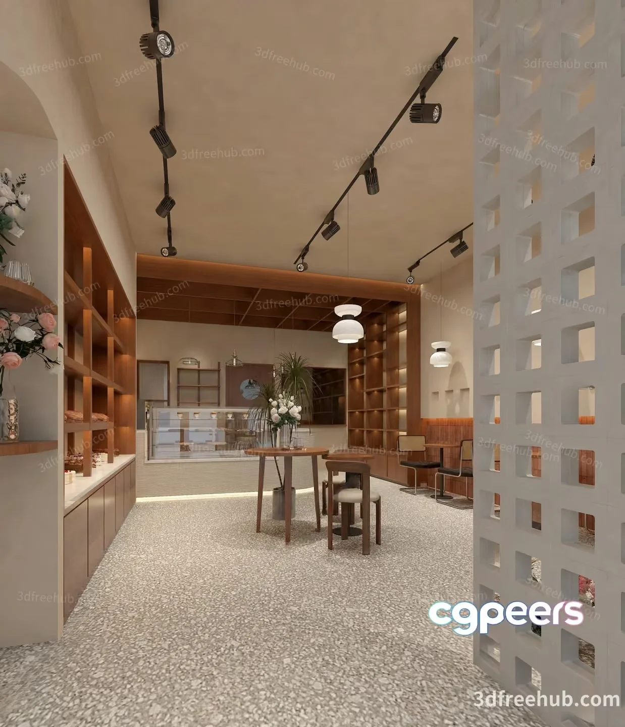 Cozy Modern Interior 3D Model – 18705 – VRAY Render