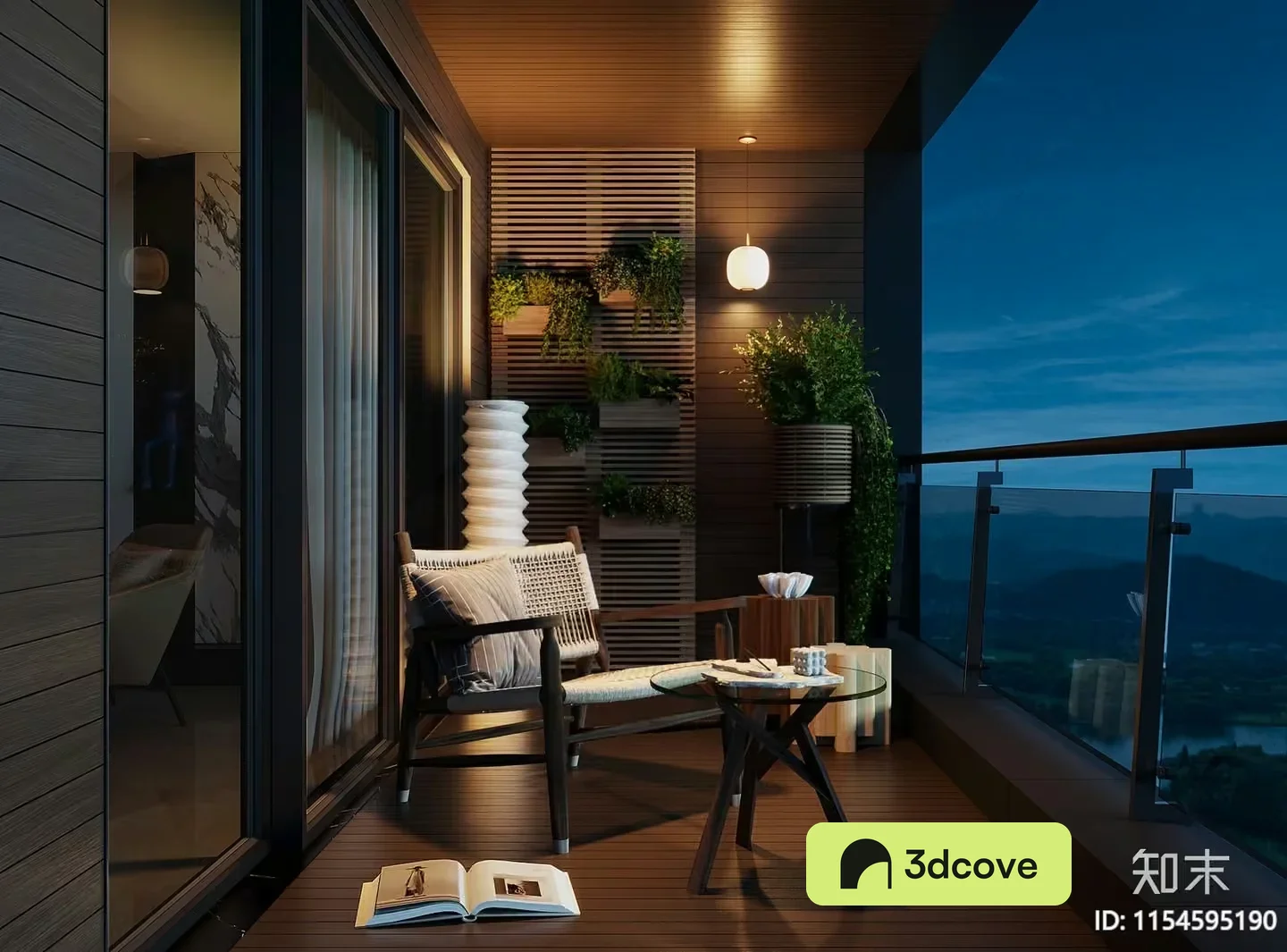 Cozy Balcony With A View