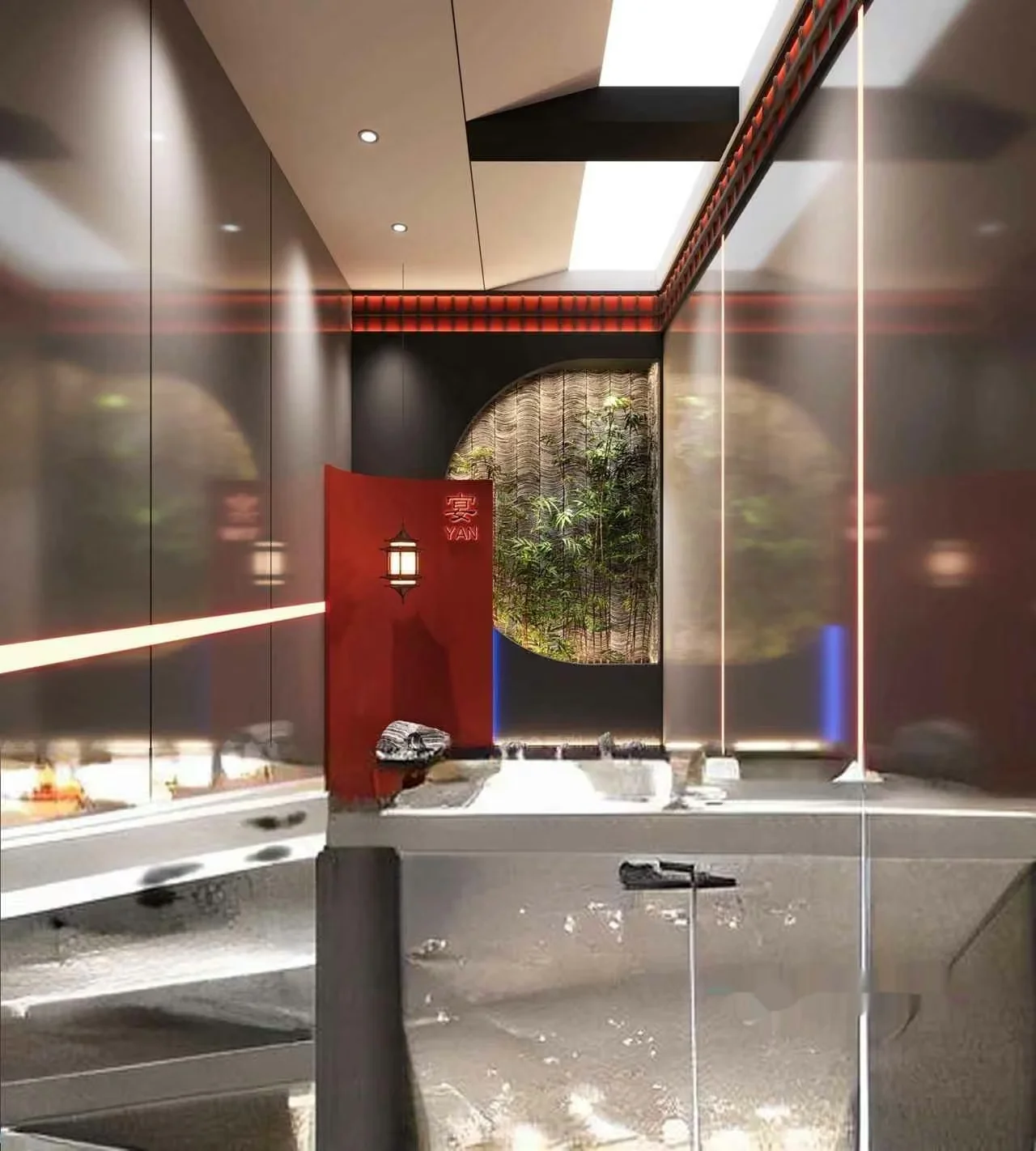 A Modern Bathroom 3D Model – 7546 – VRAY Render