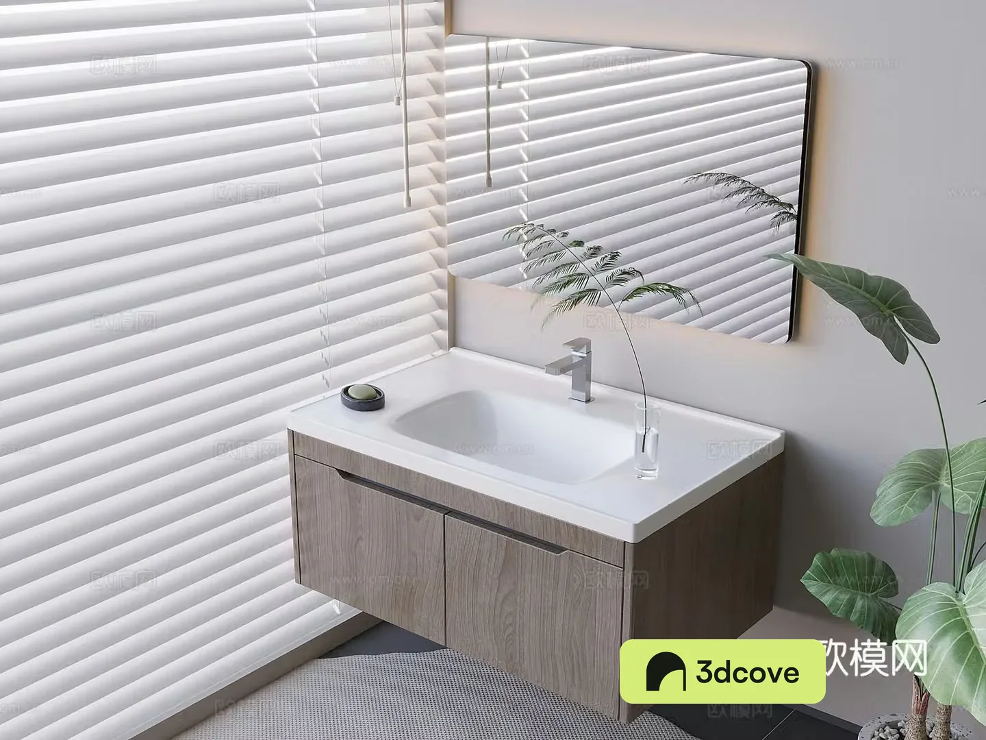 Hanging bathroom cabinet smart mirror cabinet toilet in the ceramic table
