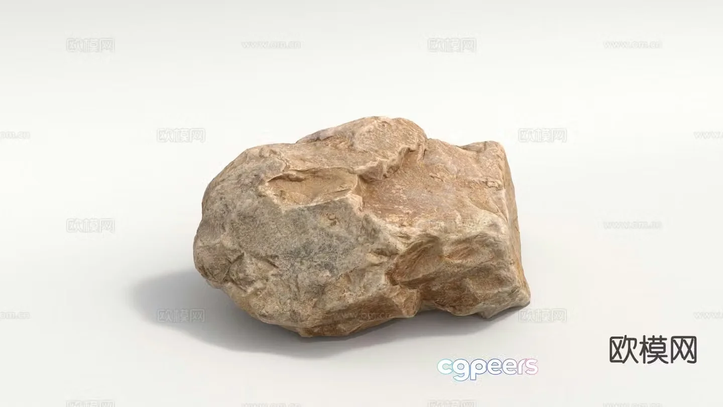 Landscape stone stone 3d model