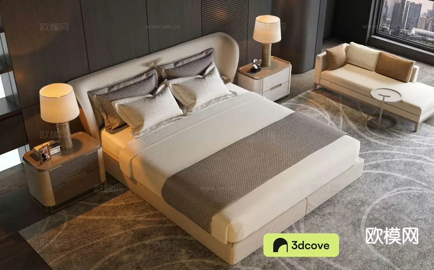 Bentley double bed brand bed