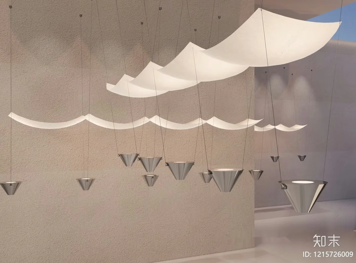 Modern Light Fixtures 3D Model – 15261 – VRAY Render